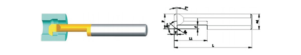 inner diameter grooving tools-MTJ type