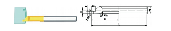 End grooving tools-MTD type