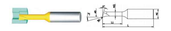 Inner hole boring tools for CNC-MTN type